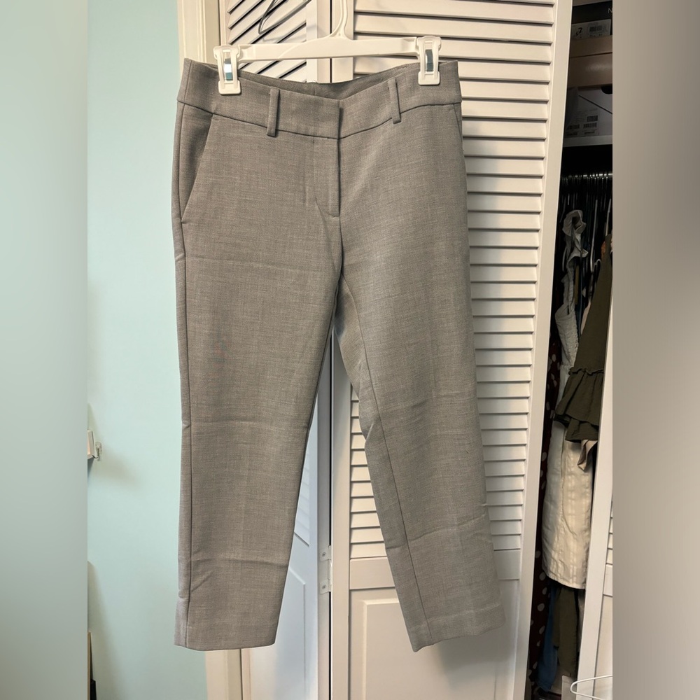 LOFT gray Tailored Trousers